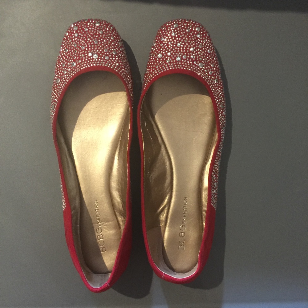 BCBGeneration Red Flats